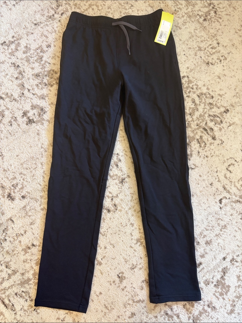 Boys all in motion black lounge pants
